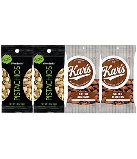 Nuts Snack Packs - Mixed Nuts and Trail Mix Individual Packs - Healthy Snacks Care Package (28 Count) 371855945