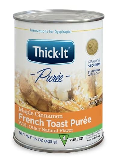 Thick-it Puree Maple Cinnamon French Toast, 15-Ounce Cans (Pack of 12) 200261648