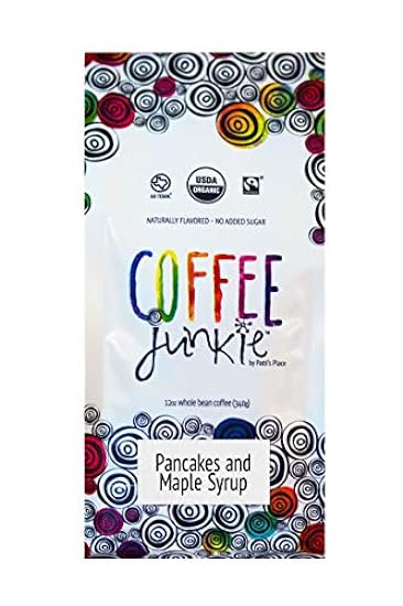 Kaffee Junkie Pancakes and Maple Syrup Naturally Flavor