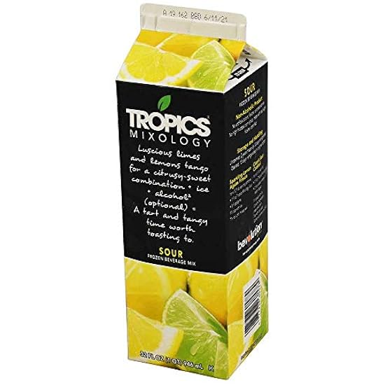 Tropics Sweet and Sour Drink Mix, 32 Fluid Ounce - 12 p