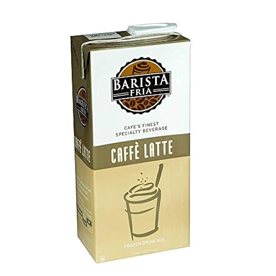 Barista Fria Caffe Latte Drink Mix, 1 Liter - 12 per ca