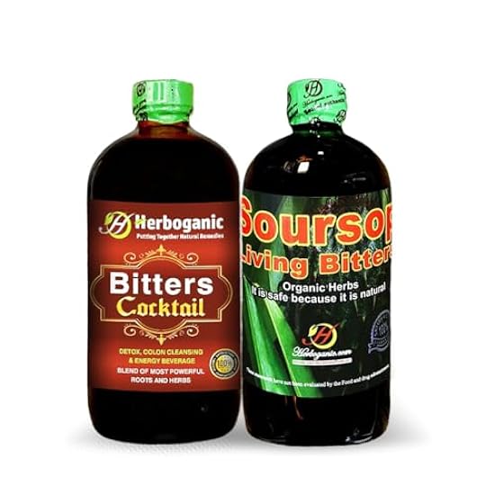 Herboganic Soursop Living Bitters Featured with Bitters