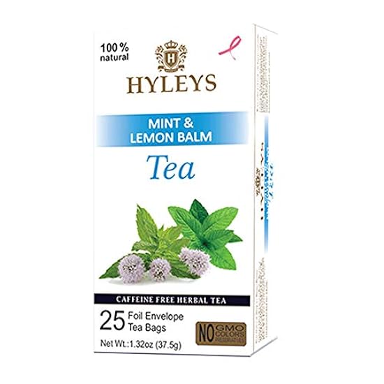 HYLEYS Tee 12 Pack of Sleep Herbal 25 Bags Caffeine Fre