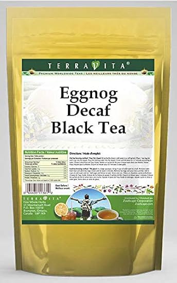 Eggnog Decaf Schwarz Tee (50 Teebeutel, ZIN: 532207) - 