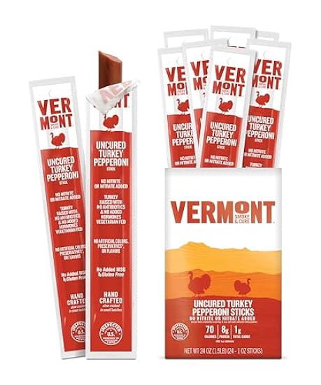 Snack Sticks by Vermont Smoke & Cure – Uncured Pepperon