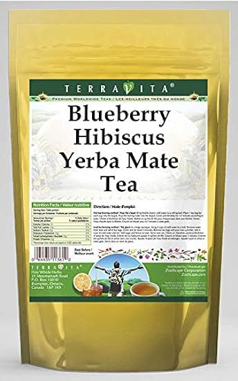 Blauberry Hibiscus Yerba Mate Tee (50 Teebeutel, ZIN: 562355) 401532786