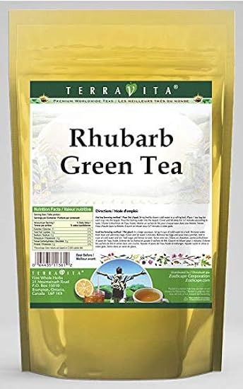Rhubarb Grün Tee (25 Teebeutel, ZIN: 539460) - 3 Pack 6