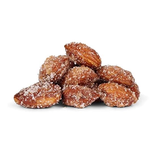 BBQ Honey Roasted Almonds by It´s Delish, 10 lbs Bulk | Gourmet Almond Nuts in Honey Sugar Coating and Barbecue Seasoning, Sweet & Savory Nut Snack - Vegan, Kosher Parve 134344319