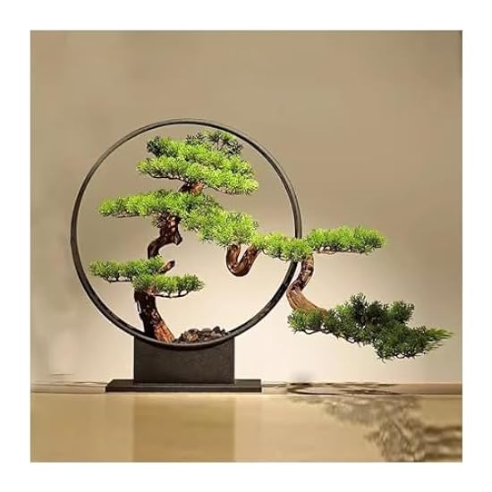 Artificial Bonsai Tree Simulation Welcoming Pine Artifi