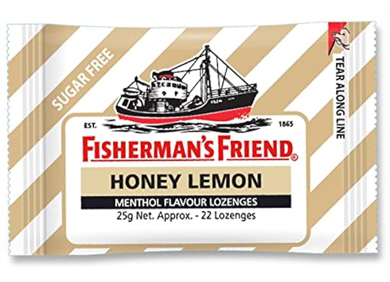 Fishermans Friend Honey Lemon Sugar Free 25g x 12 55797