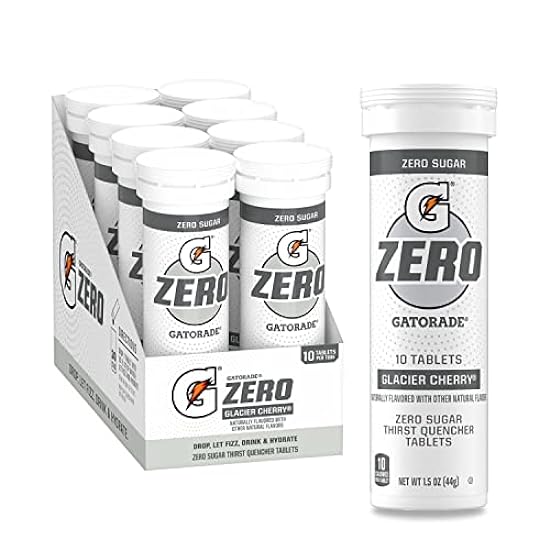 Gatorade Zero Tablets, Glacier Cherry (Pack of 80) 8290