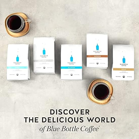 Blau Bottle Whole Bean Organic Kaffee, Bold, Dark Roast, 12 Ounce Beutel (Pack of 6) 334804323