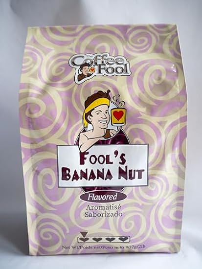 The Kaffee Fool Banana Nut, Drip Grind, 2 Pound 2247250