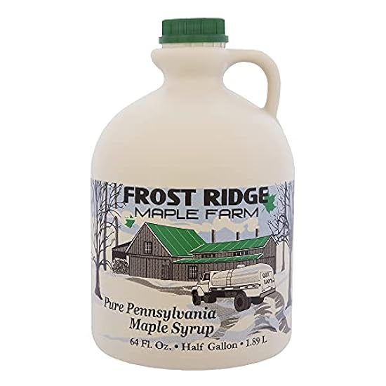Frost Ridge Maple Farm, Organic Maple Syrup, Grade A, H