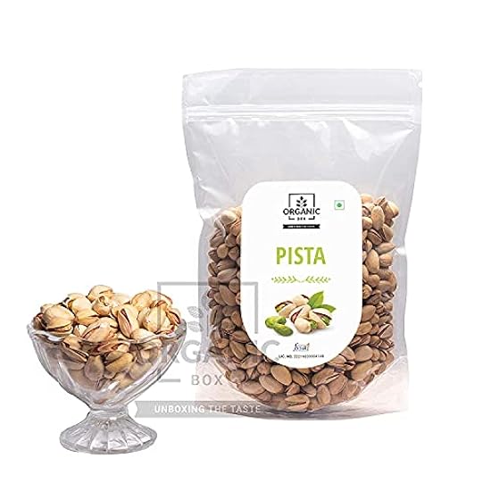 Ifra Organic Box Whole Roasted Salted Pistachios - Pist