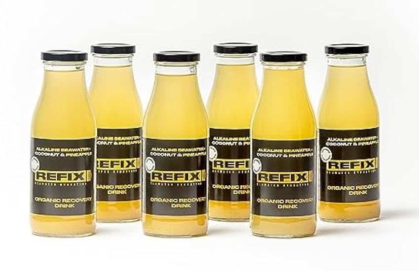 REFIX Coconut+Pineapple 12 Bottles 500ml - Organic Extreme Hydration Drink 140719461