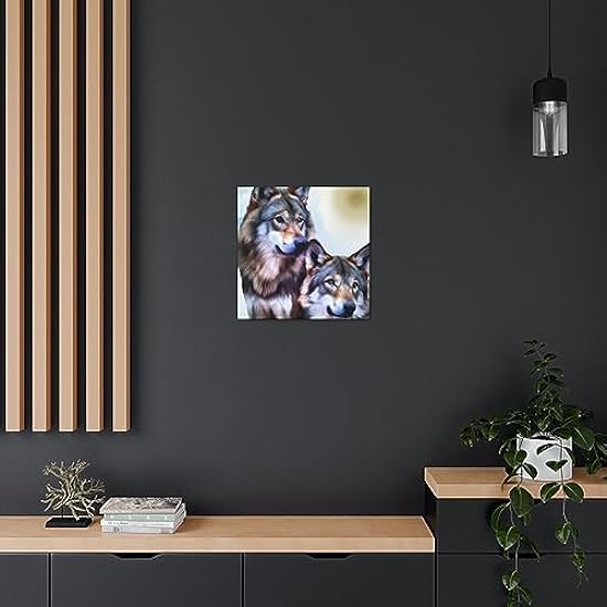 Wolves of the Wild - Canvas 36″ x 36″ / Premium Gallery Wraps (1.25″) 362885660