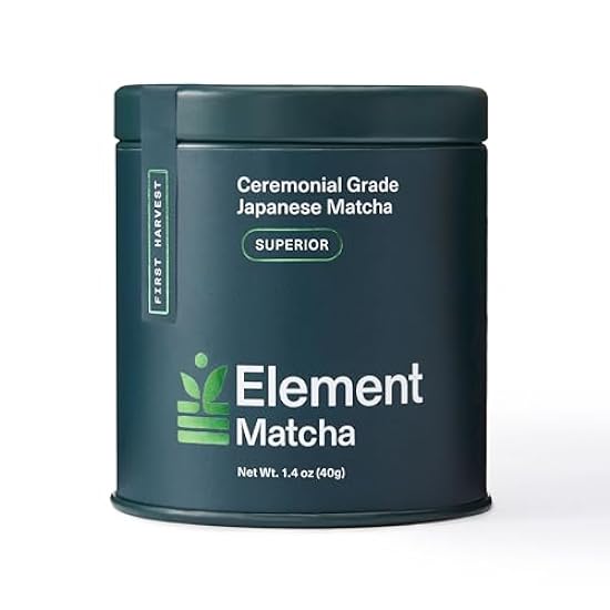 Element Matcha Ceremonial Grade Superior Grün Tee Match