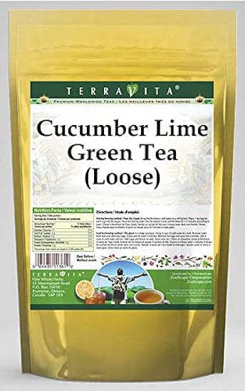 Cucumber Lime Grün Tee (Loose) (8 oz, ZIN: 537015) - 3 