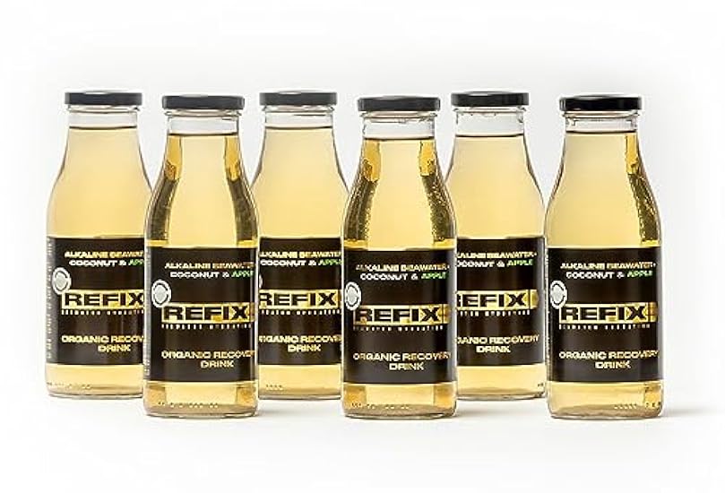 REFIX Coconut+Apple 12 Bottles 500ml - Organic Extreme Hydration Drink 560926053