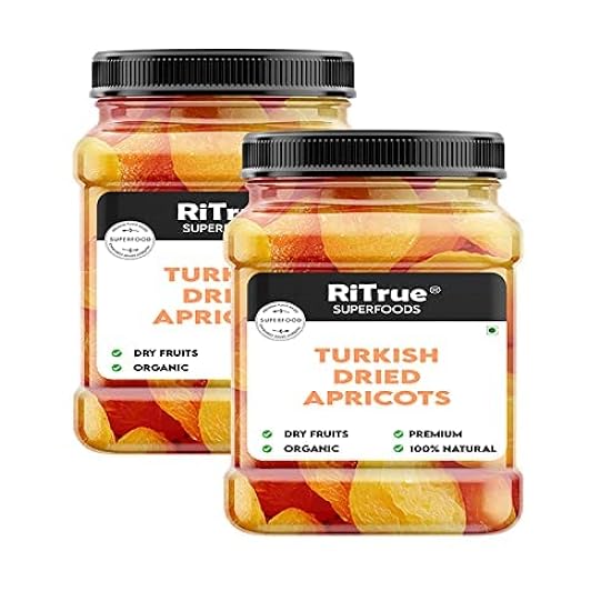 Admart RiTrue - Turkish Dried Apricots - 500 Gm Jar - S