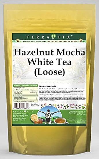 Hazelnut Mocha Weiß Tee (Loose) (4 oz, ZIN: 535974) - 2