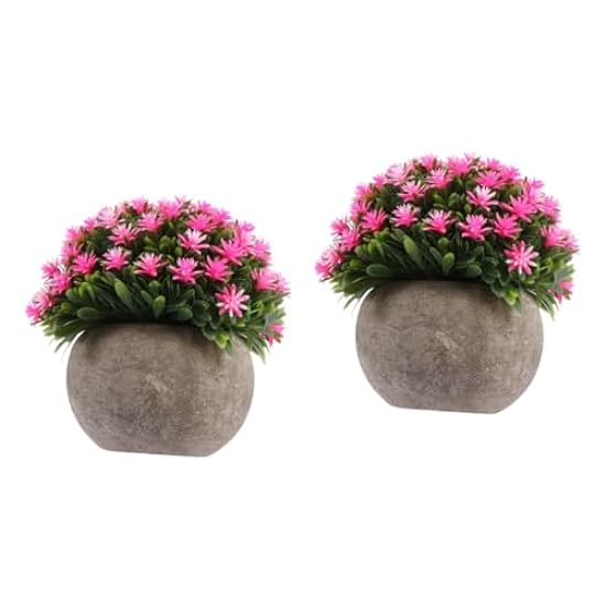 Holibanna 2 Pcs Simulated Baby´s Breath Potted Pla