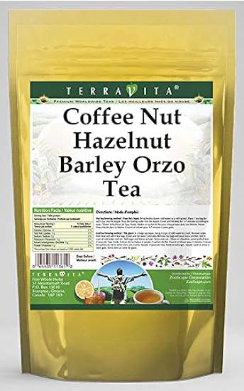 Kaffee Nut Hazelnut Barley Orzo Tee (50 Teebeutel, ZIN: