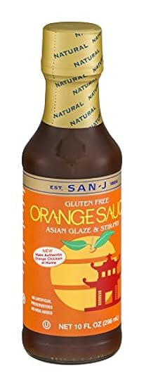 San-J Gluten Free Orange Sauce (6x10oz) ( Value Bulk Mu