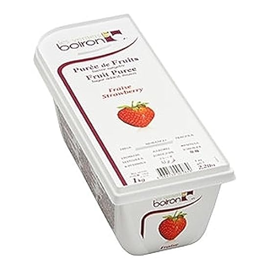 Strawberry Puree - Frozen - 85% Fruit - 2.2Lbs - Kosher