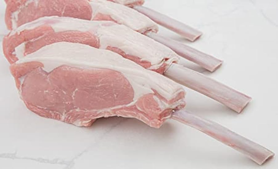 Milk-Fed Frenched Veal Rib Chop | 5 Chops | 3.75 lbs | All Fresh Seafood | Finest Cut Premium Veal Chop 380159702