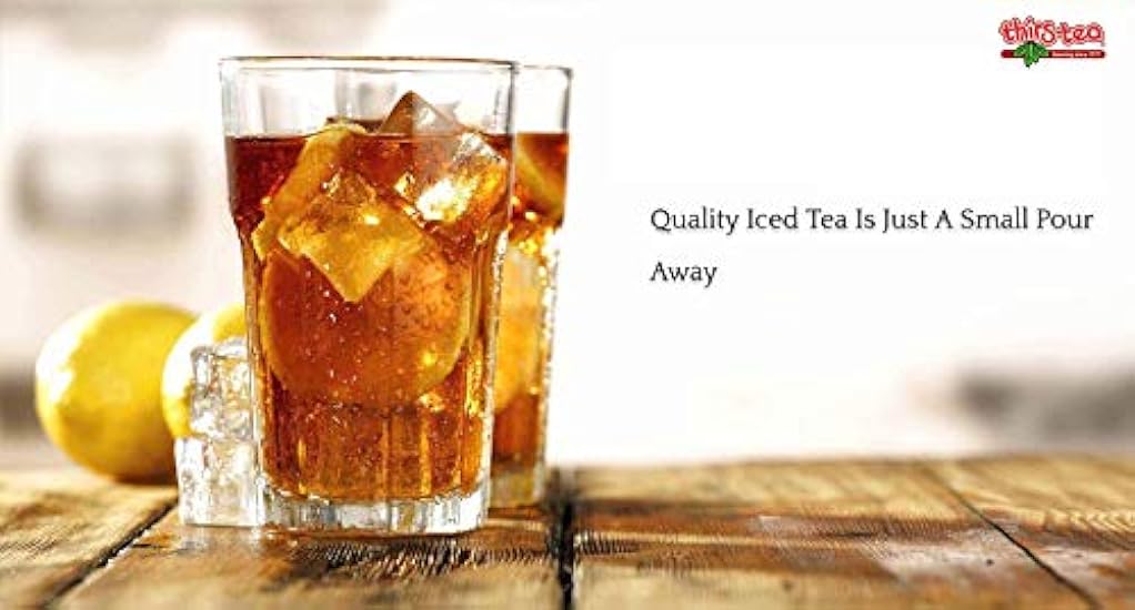 Thirs-Tee Brewed Tee | 4oz Bottle | Unsweetened | 3gal Yield | Caffeine Free 767532662