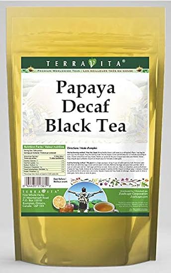 Papaya Decaf Schwarz Tee (25 Teebeutel, ZIN: 540525) - 