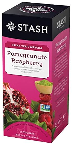 Stash Tee Pomegranate Raspberry Grün Tee - Caffeinated,