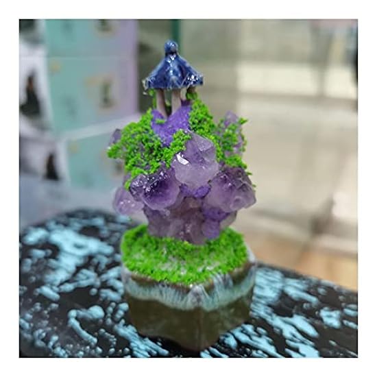 Crystal Natural Quartz Crystal Tree Natural Crystal Gemstone Bonsai Tree Crystal Tree Pendant Decoration 484474319