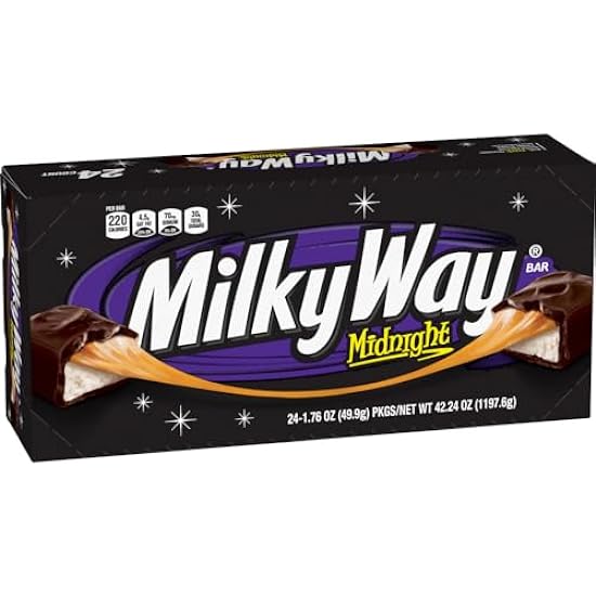 MILKY WAY Candy Midnight Dark Schokolade Bars Bulk Pack