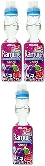 Sangaria Ramune Grape, 6.76 Fluid Ounce (Pack of 6) Pack of 3 133366322