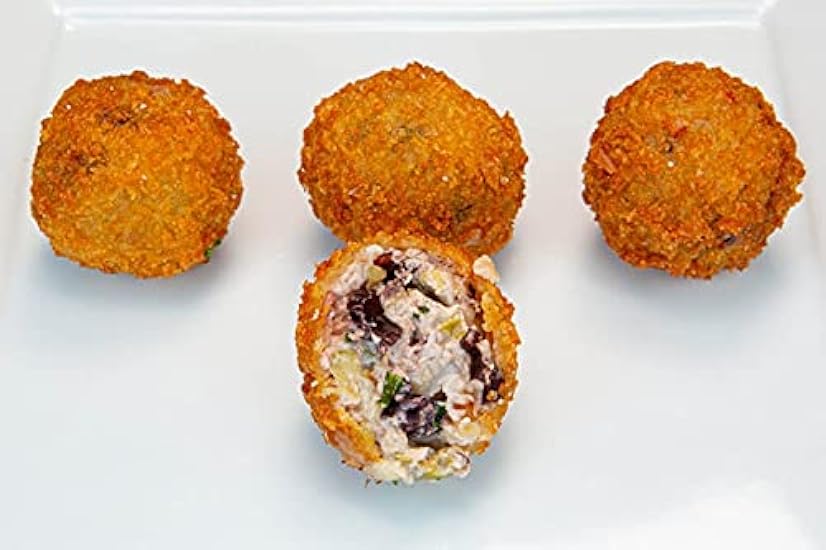Order Bulk Olive Manchego Bites for Event - Frozen Gourmet Vegetarian Appetizers (Set of 8 Trays) 87730814