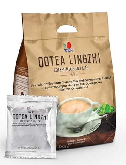 LIMITEDBONUSDEAL DXN Ootea Lingzhi Kaffee Mix 3 in 1 Li