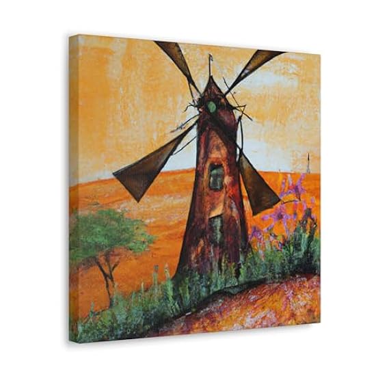 Windmill: Dreamscape - Canvas 30″ x 30″ / Premium Gallery Wraps (1.25″) 468098634