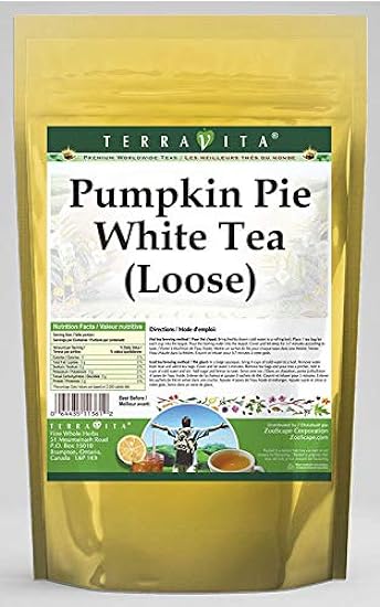 Pumpkin Pie Weiß Tee (Loose) (4 oz, ZIN: 535037) 994760