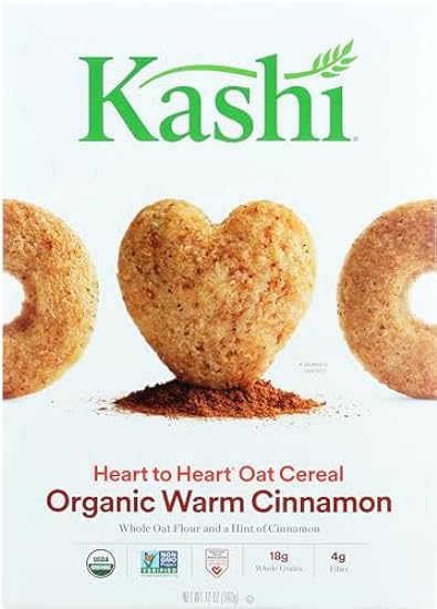 Kashi Organic Heart to Heart Oat Cereal Cinnamon Flavor