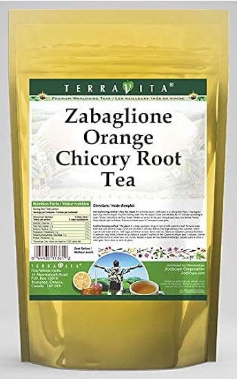 Zabaglione Orange Chicory Root Tee (25 Teebeutel, ZIN: 