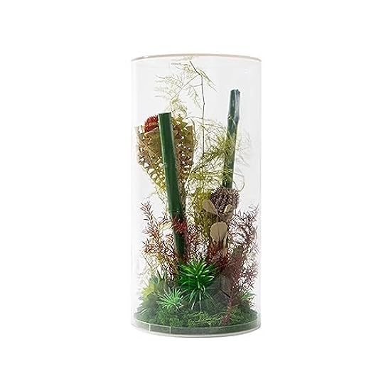 Artificial Bonsai Tree Creative Acrylic Cylindrical Str