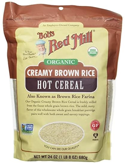 Bob´s Rot Mill CEREAL BROWN RICE HOT ORG, 24 Ounce