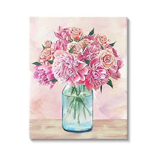 Pink Roses Carnations Bouquet Floral,Design by Ziwei Li