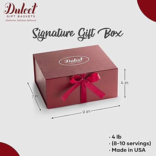 Dulcet Gift Baskets Sweet Success: Gourmet Cookie and Snack Gift Basket for All Occasions present Holidays, Birthday, Sympathy, Get Well, Family or Office Gatherings for Men & Women. 282106076