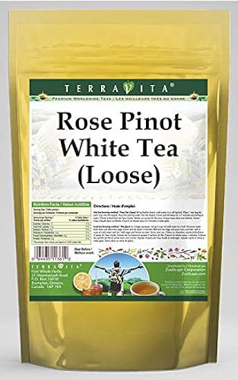 Rose Pinot Weiß Tee (Loose) (4 oz, ZIN: 543646) - 2 Pac