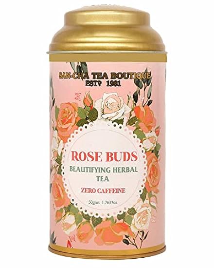 Sancha Tee Boutique, Rose Buds Tea, Rich in Vit- C, Nat