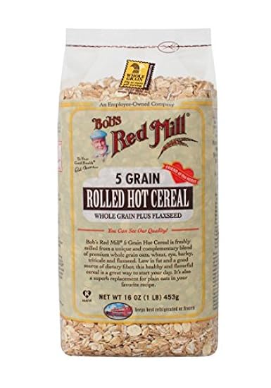 Bob´s Rot Mill 5 Grain Rolled Hot Cereal 16 Ounces